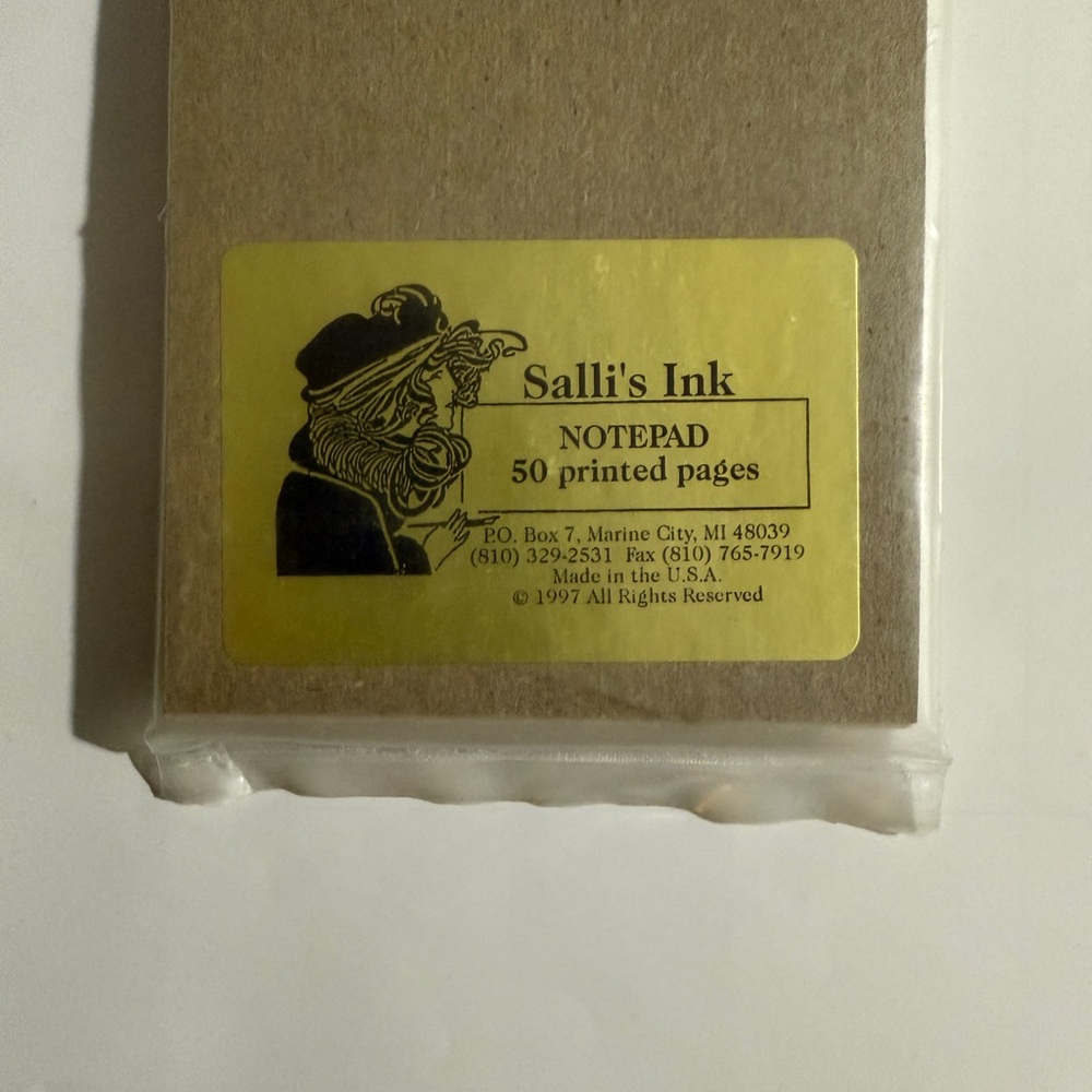 Vintage Snowman Magnetic Notepad - Picture 4 of 4